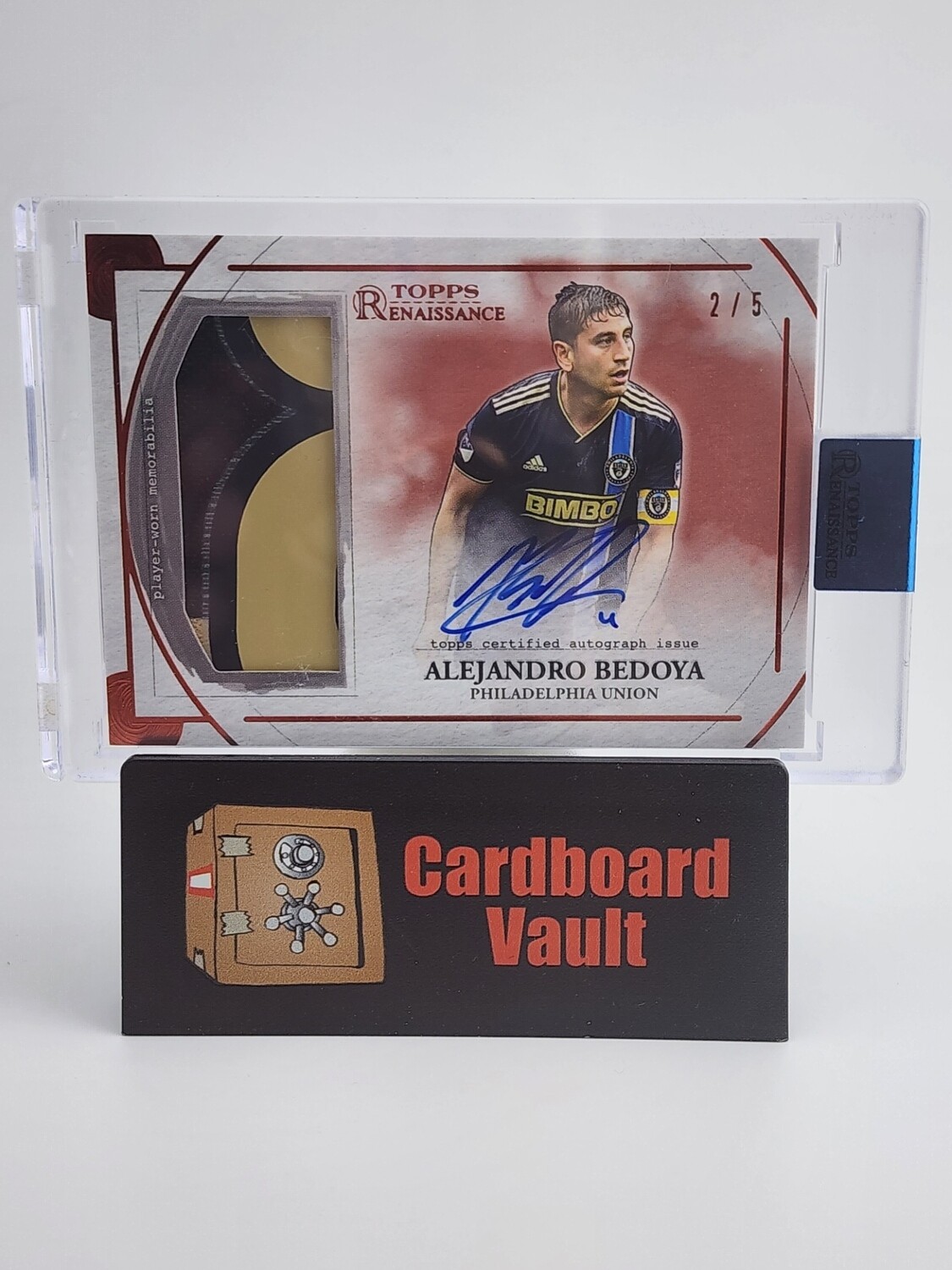 2022 Topps Renaissance Autographed Relic  Alejandro Bedoya #AR-AB2  2/5