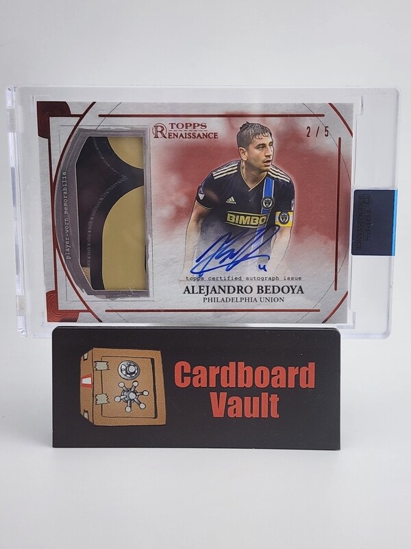 2022 Topps Renaissance Autographed Relic  Alejandro Bedoya #AR-AB2  2/5