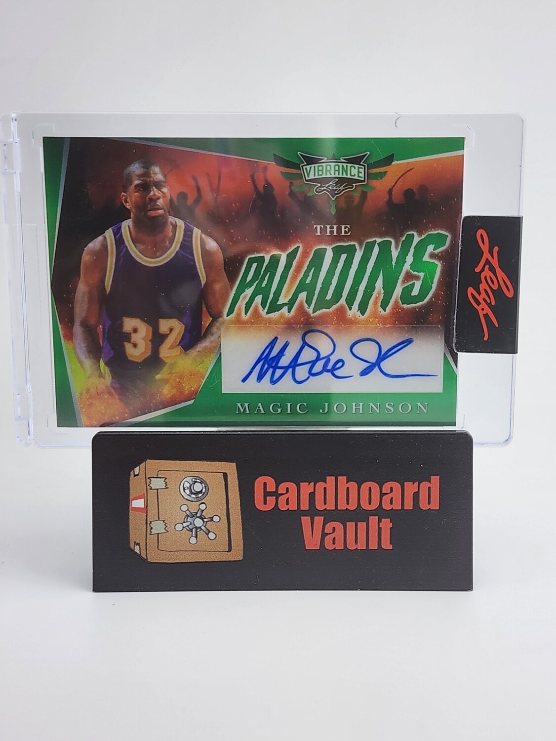 2023 Leaf Vibrance Magic Johnson The Paladins Autograph #TP-MJ1  7/9