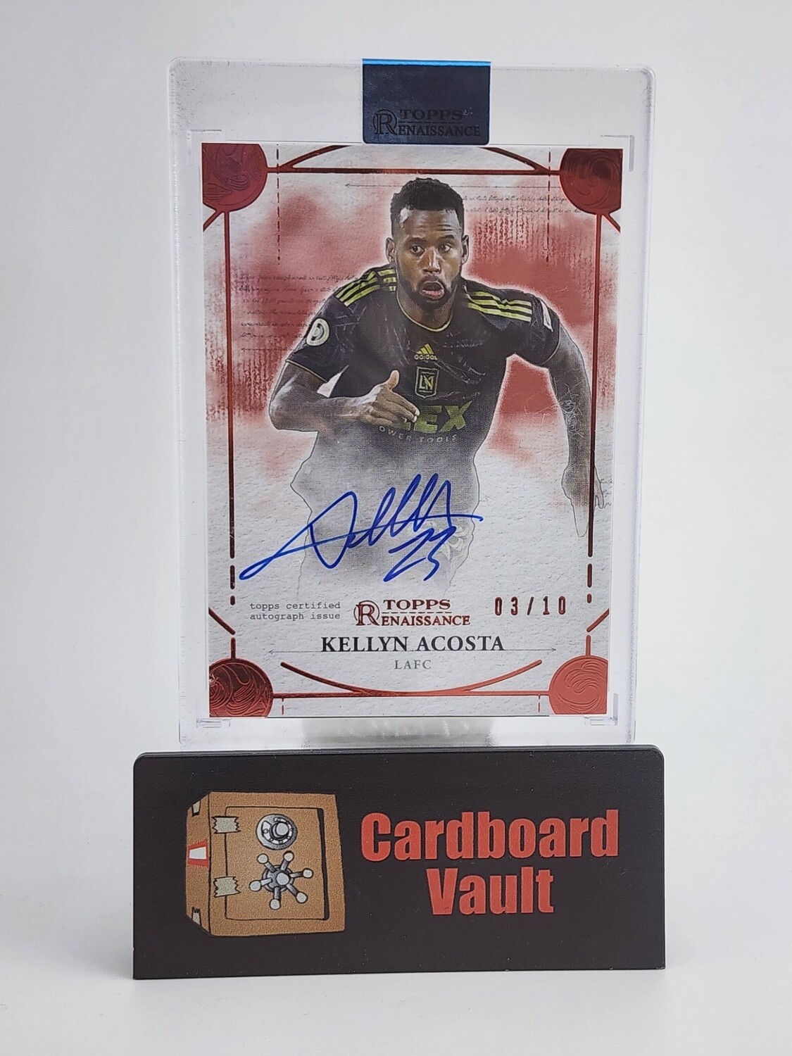2022 Topps Renaissance Engravement Autograph Kellyn Acosta #EA-KA2  03/10