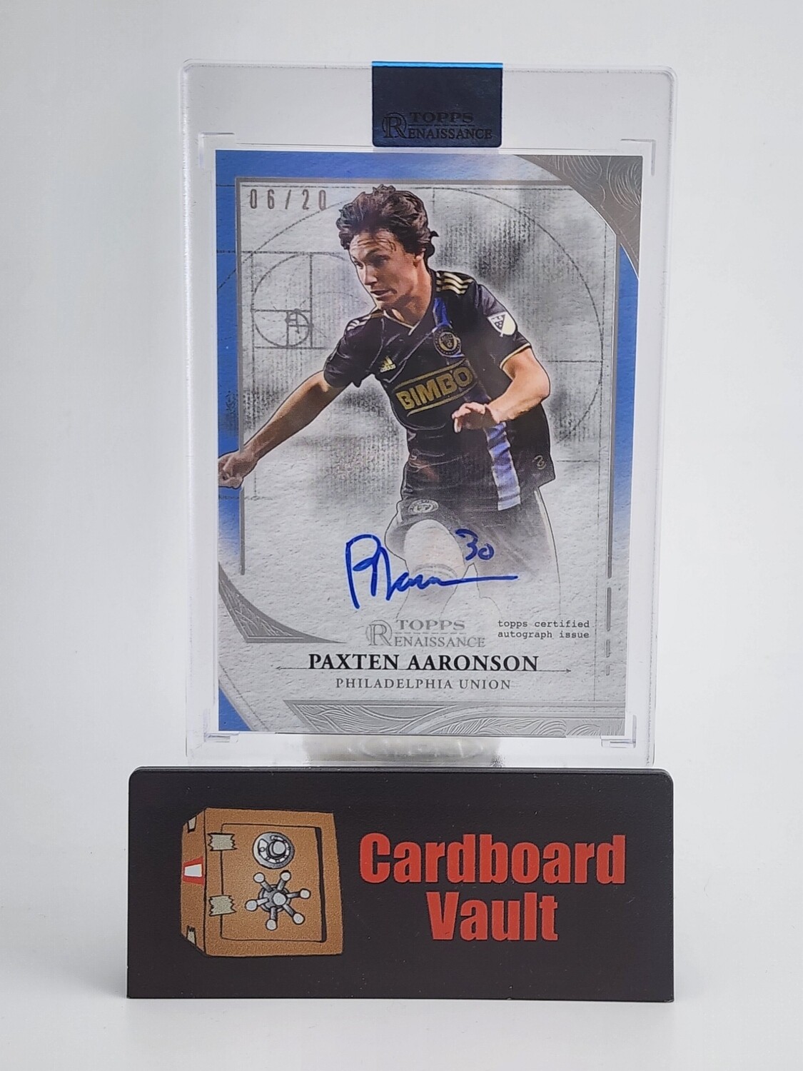 2022 Topps Renaissance Engravement Autograph Paxten Aaronson #EA-PA6  06/20
