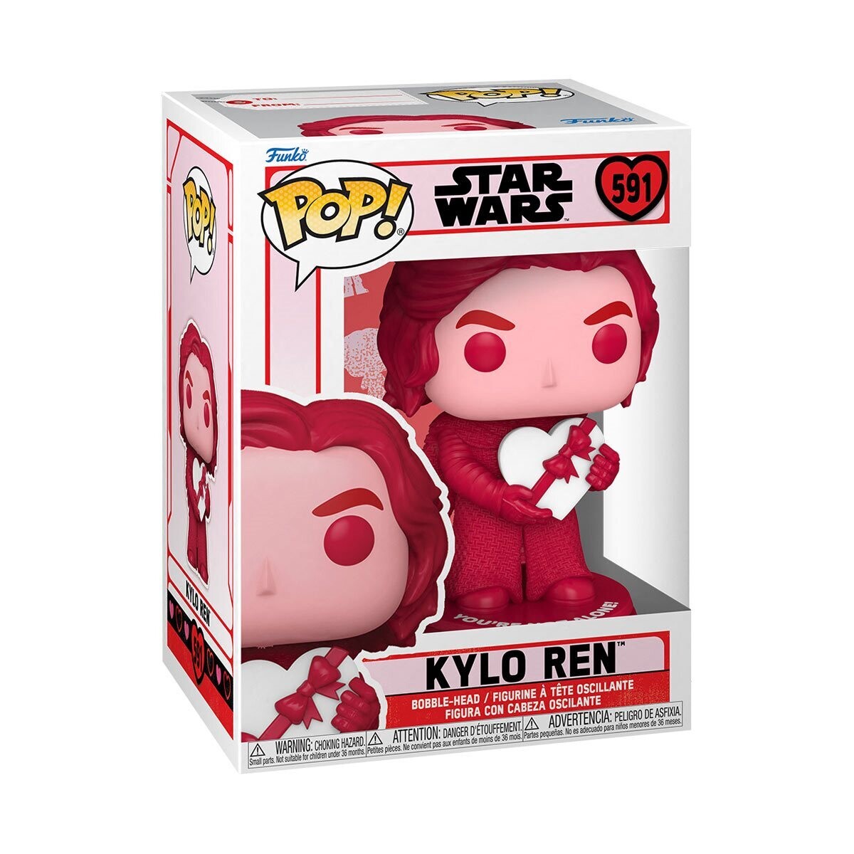 Star Wars Valentines Kylo Ren 591 Funko Pop!