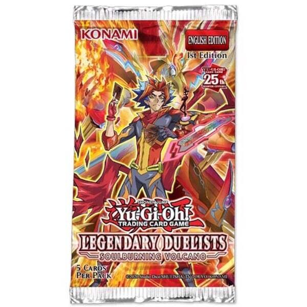 Yu-Gi-Oh! Legendary Duelists Soulburning Volcano Booster pack