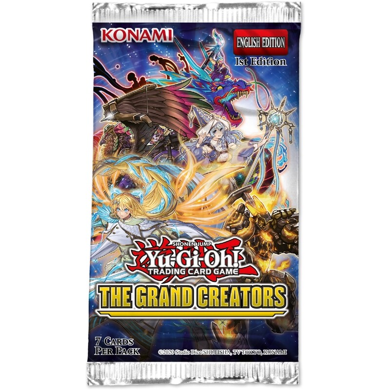 Yu-Gi-Oh! The Grand Creators Booster pack