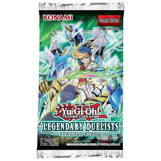 Yu-Gi-Oh! Legendary Duelists Synchro Storm Booster pack