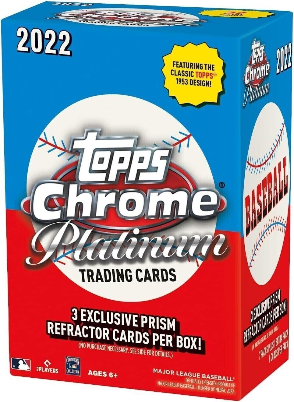 2022 Topps Chrome Platinum Anniversary Baseball Blaster Box