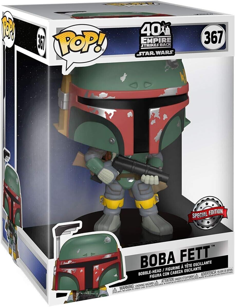 40 The Empire Strikes Back Star Wars Boba Fett 10-Inch 367 Funko Pop!