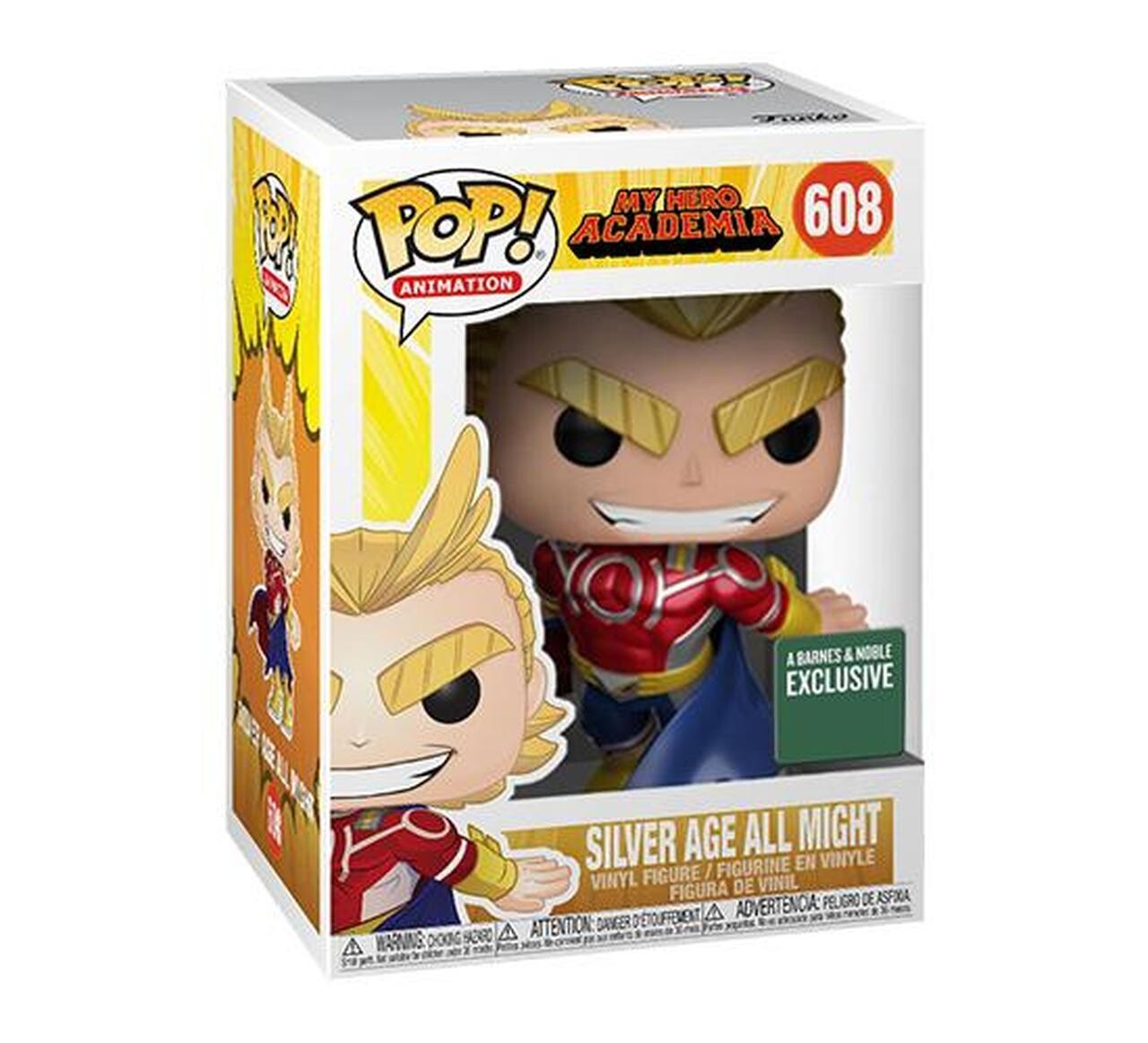 My Hero Academia Silver Age All Might 608 Funko Pop!