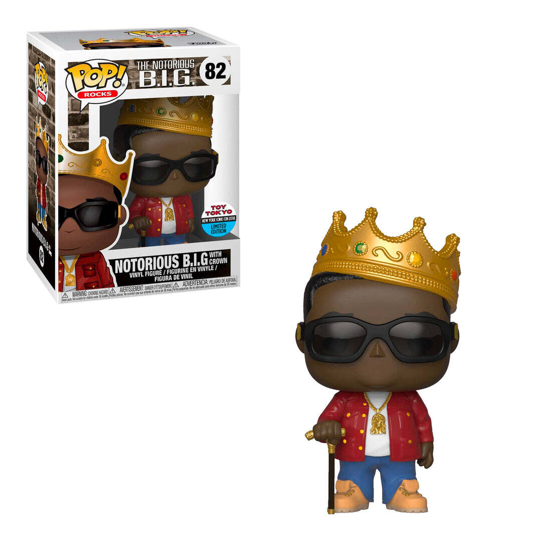 The Notorious B.I.G. with Crown 82 Funko Pop!