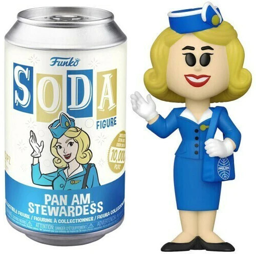 Funko Soda Figure Pan Am Stewardess (Opened)