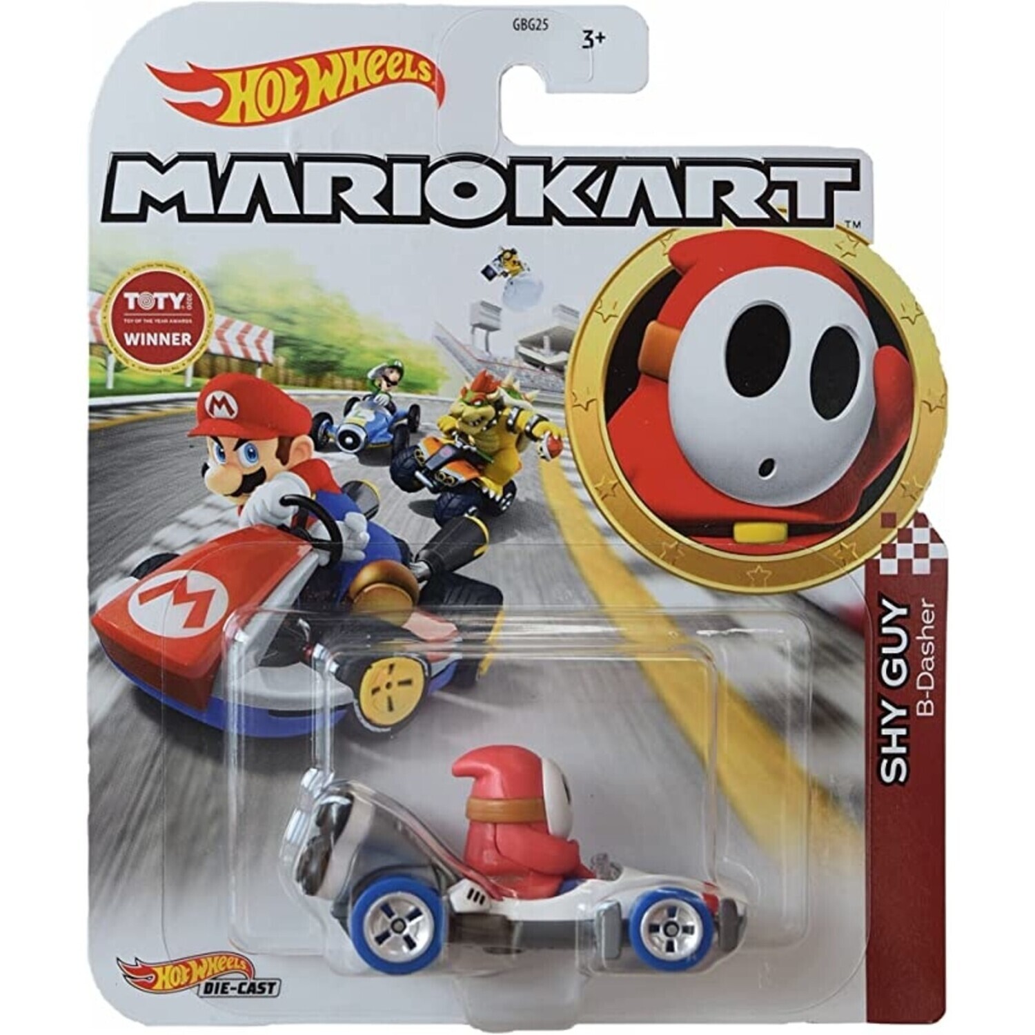 Hot Wheels Mariokart Shy Guy B-Dasher