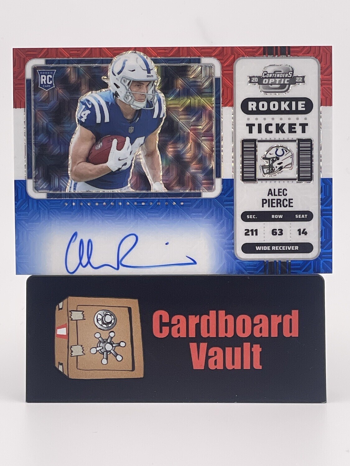 2022 Contenders Optic Football Alec Pierce 103 01/13