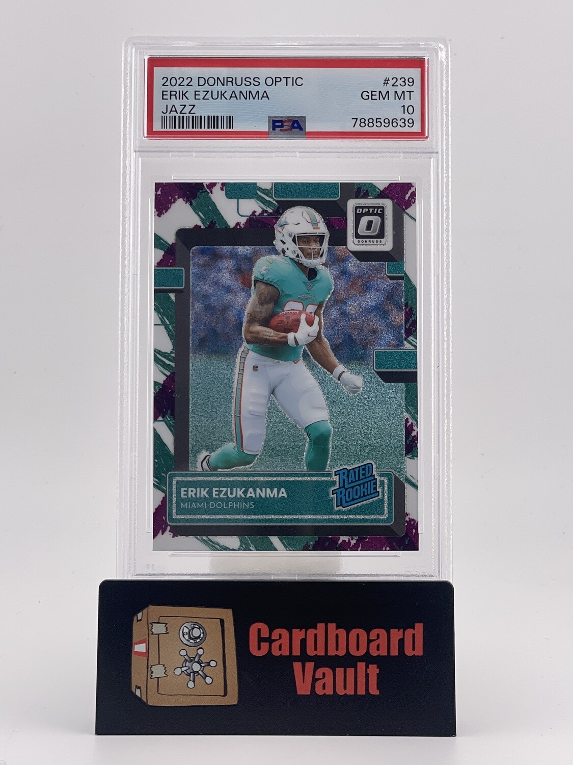 2022 Donruss Optic Erik Ezukanma Jazz 239 PSA 10
