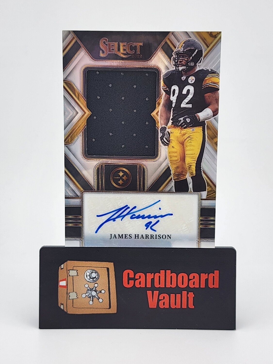 2022 Select James Harrison Patch Auto #JUS-JR 57/99