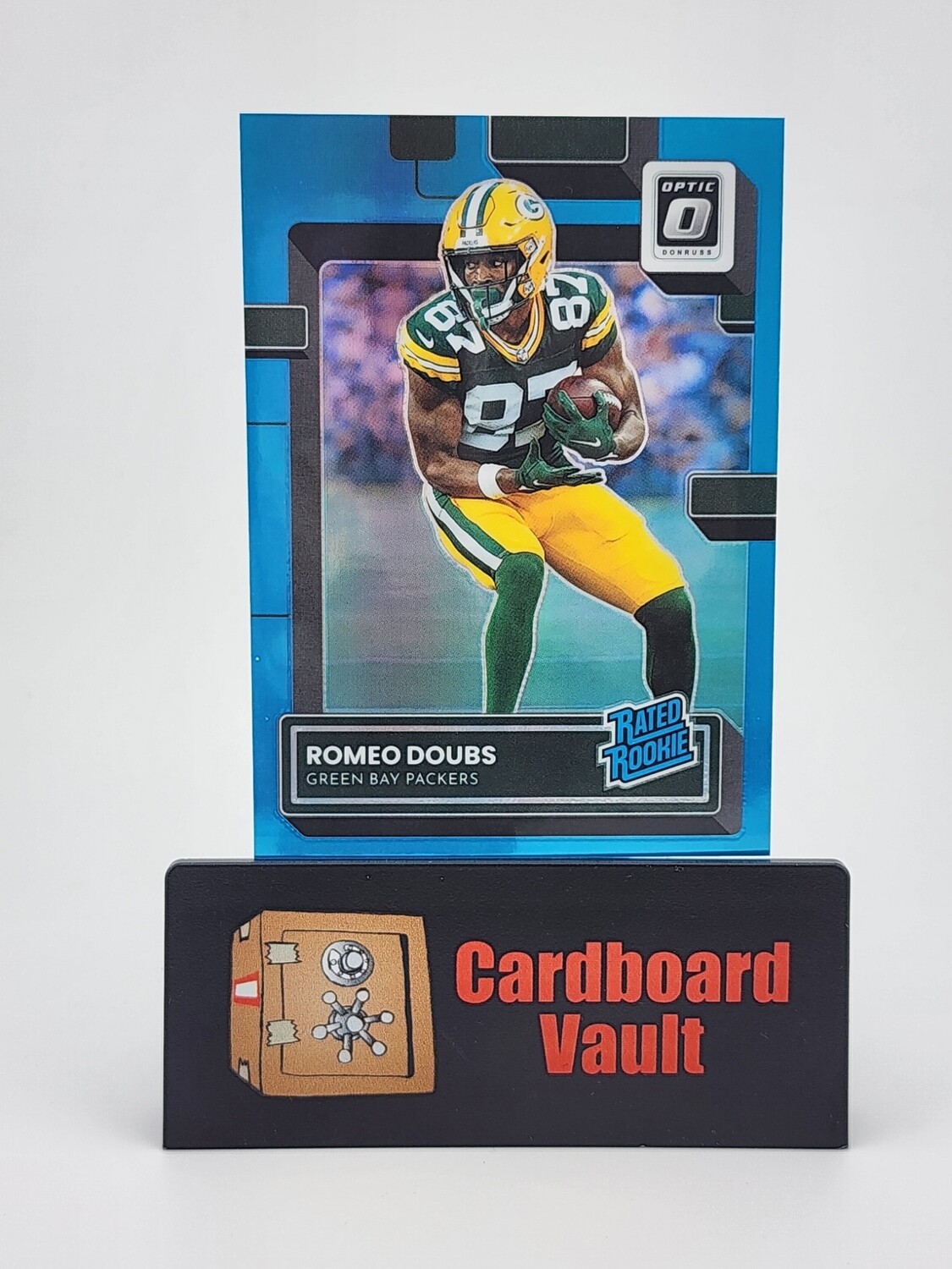 2022 Donruss Rated Rookie Romeo Doubs #235 Aqua 290/299
