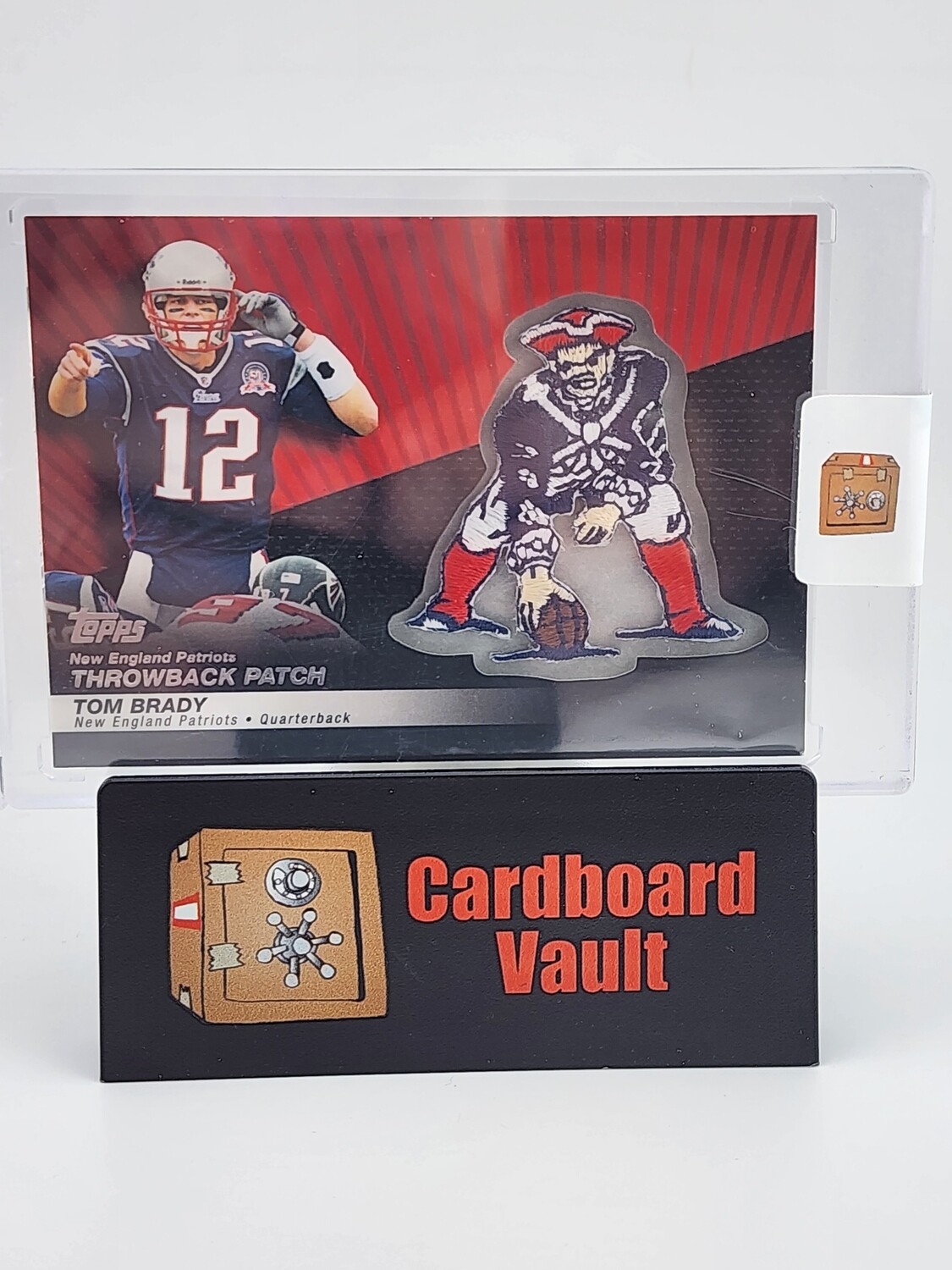 2010 Topps Tom Brady Throwback Patch #LPC-37