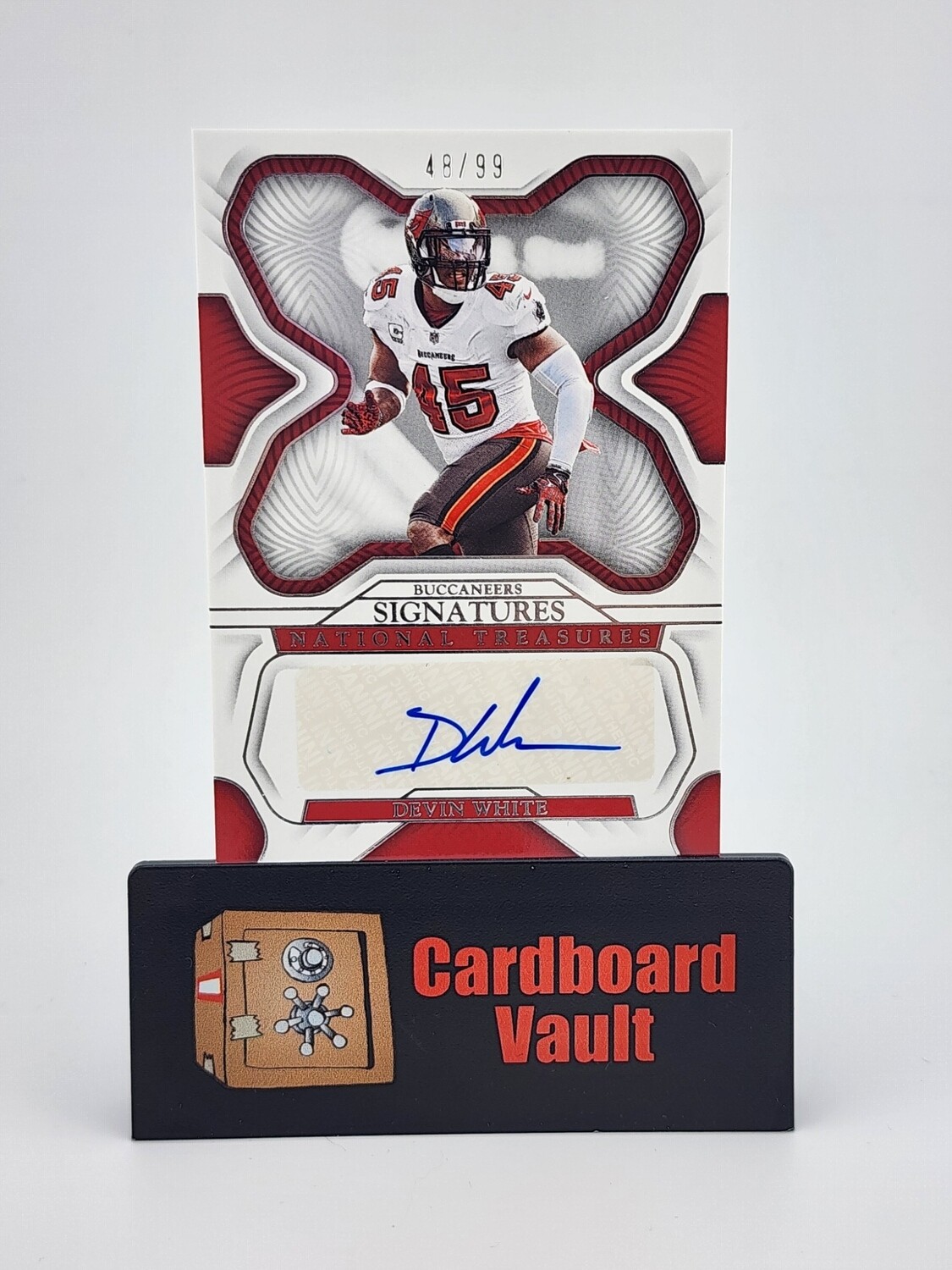 2022 National Treasures Signatures Devin White #SIG-DWH 48/99