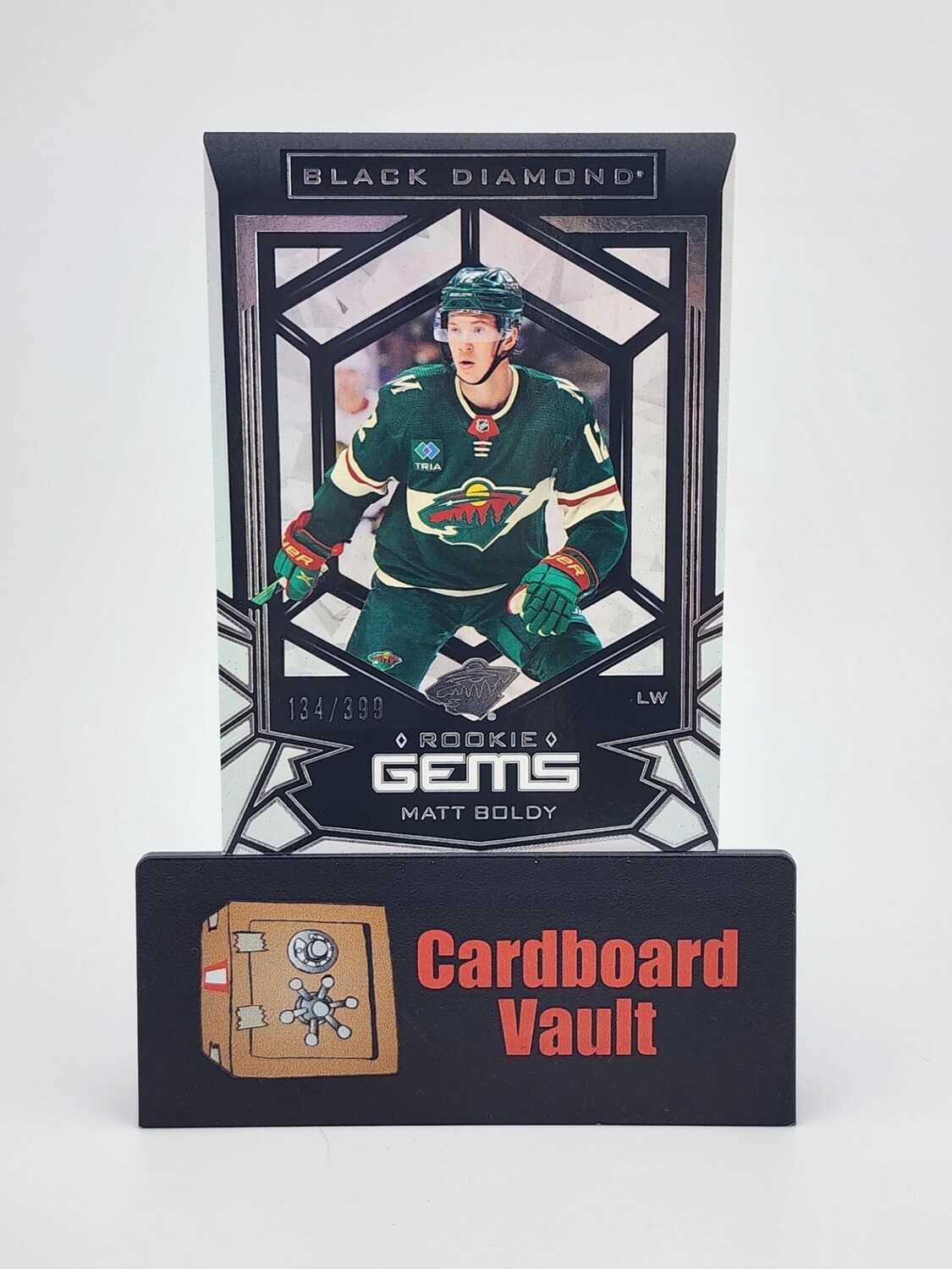 2022-23 Black Diamond Rookie Gems Matt Boldy #RG-MB 134/399