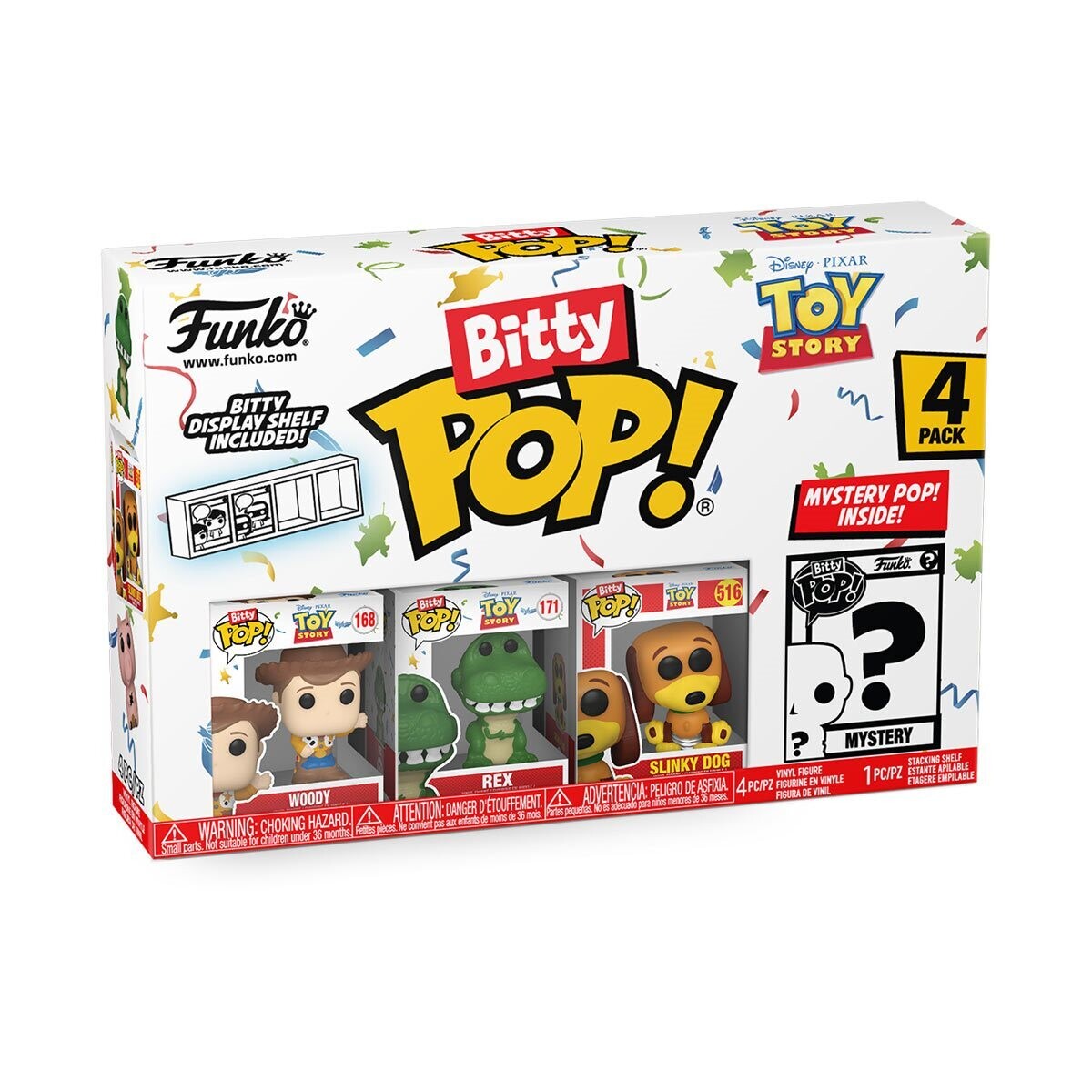 Toy Story Funko Bitty Pop! Woody/Rex/Slinky Dog