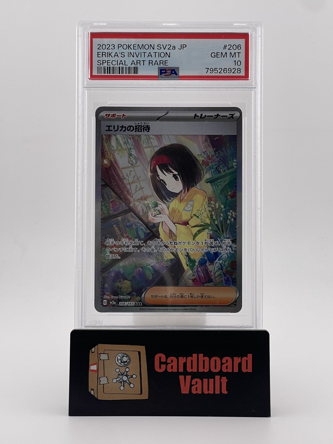 2023 Pokémon Erik&#39;s Invitation Japanese 206 PSA 10 79526928