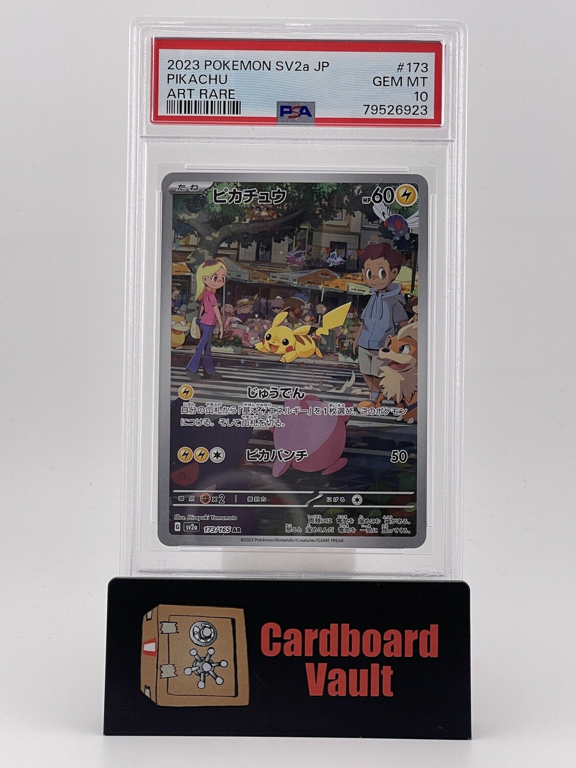 2023 Pokémon Pikachu Japanese 173 PSA 10 79526923