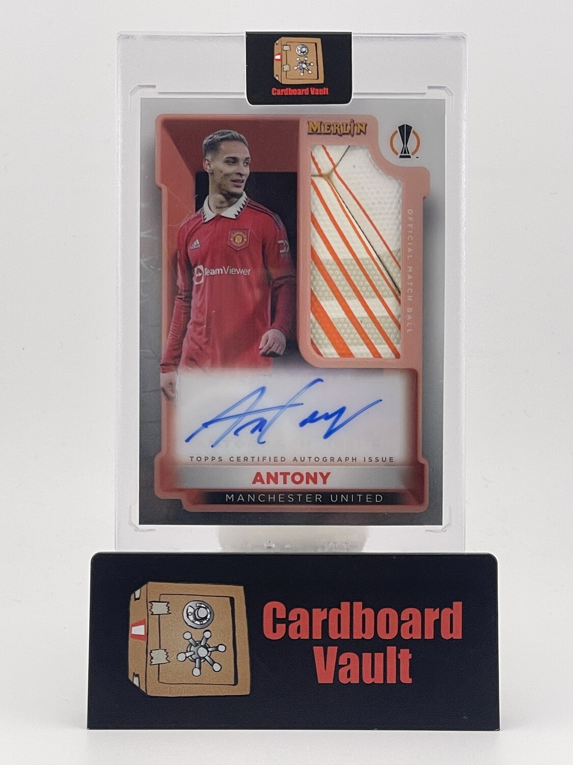 2023 Topps Merlin Antony MBS-AN Patch Autograph