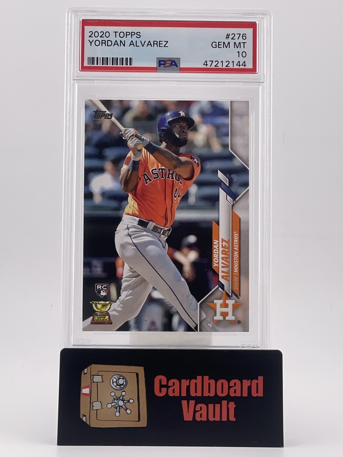 2020 Topps Yordan Alvarez 276 PSA 10 47212144