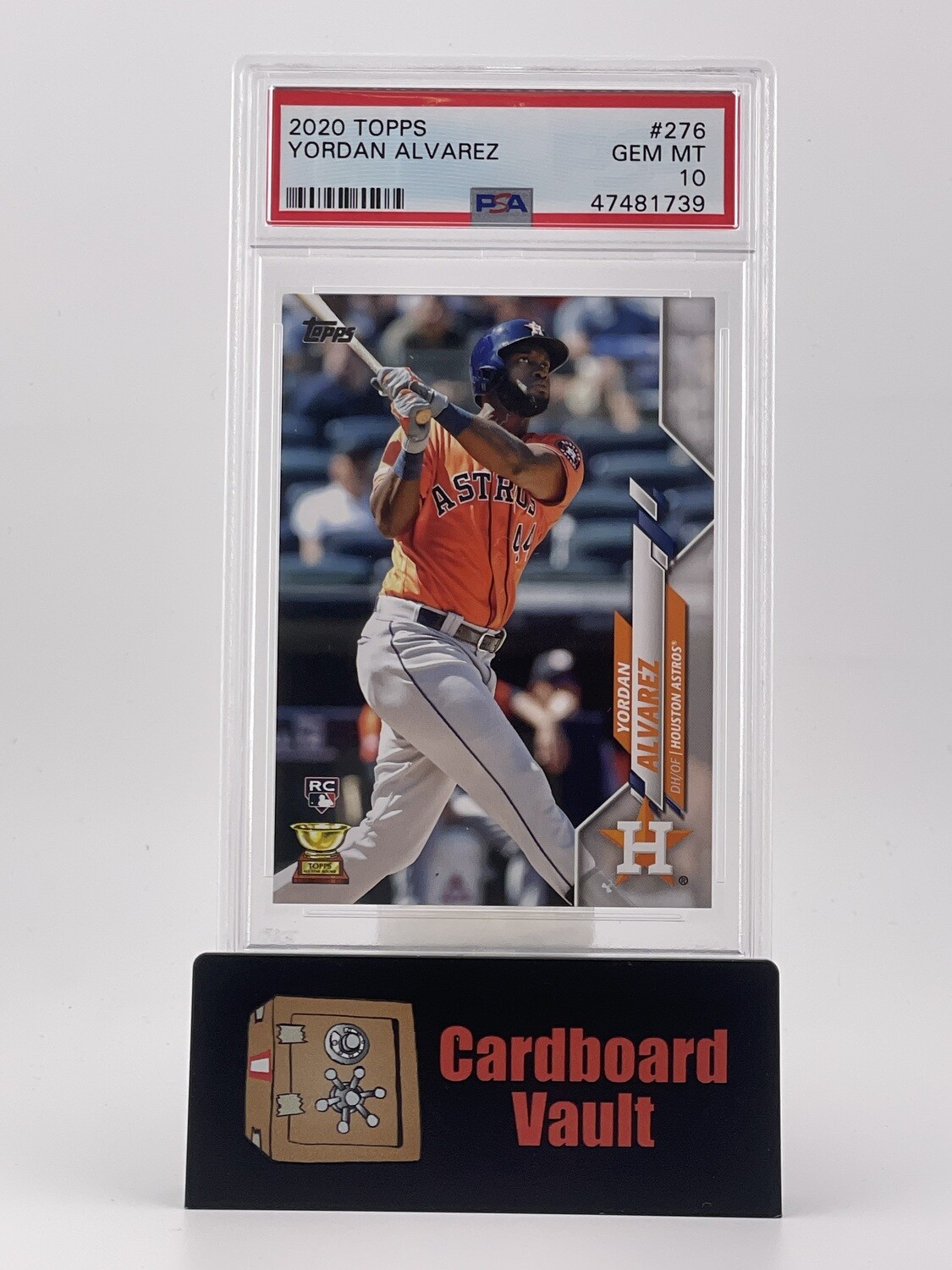 2020 Topps Yordan Alvarez 276 PSA 10 47481739