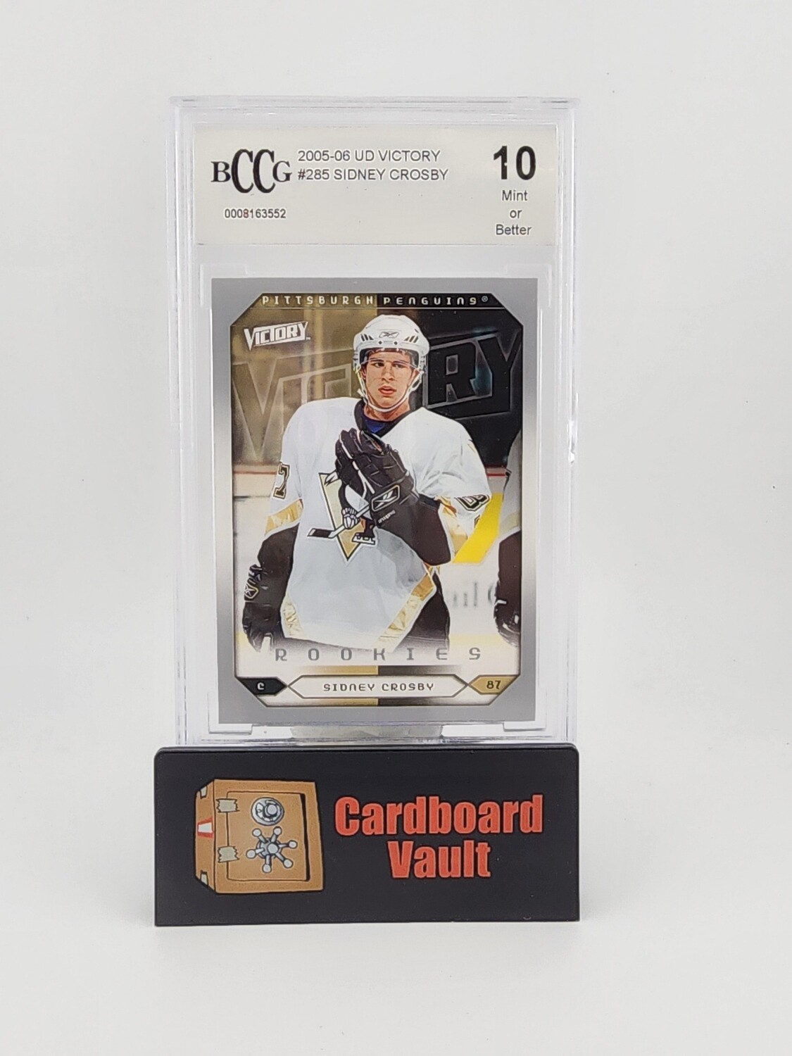 2005-06 Upper Deck Victory Rookies Sidney Crosby #285 BCCG 10 0008163552