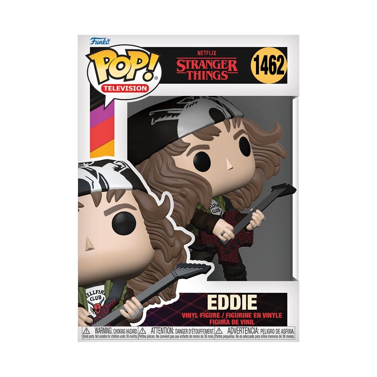 Stranger Things Eddie 1462 Funko Pop! Season 4 Wave A