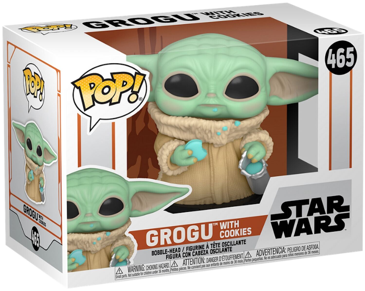 Star Wars Grogu with Cookies 465 Funko Pop!