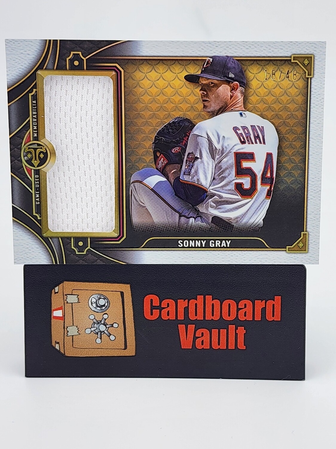 2022 Topps Triple Threads Sonny Gray Jumbo Relic #SJR1-SG1 18/48
