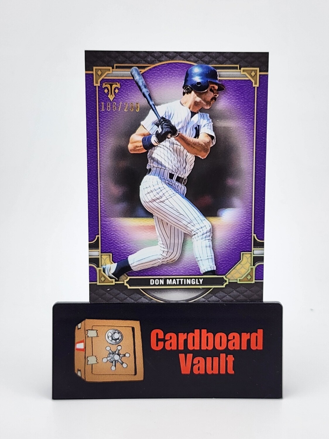 2022 Topps Triple Threads Don Mattingly #88 Purple 186/299
