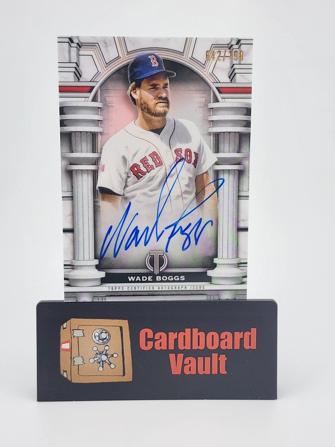 2023 Topps Tribute Wade Boggs Olympus Autograph #OA-WB 042/199