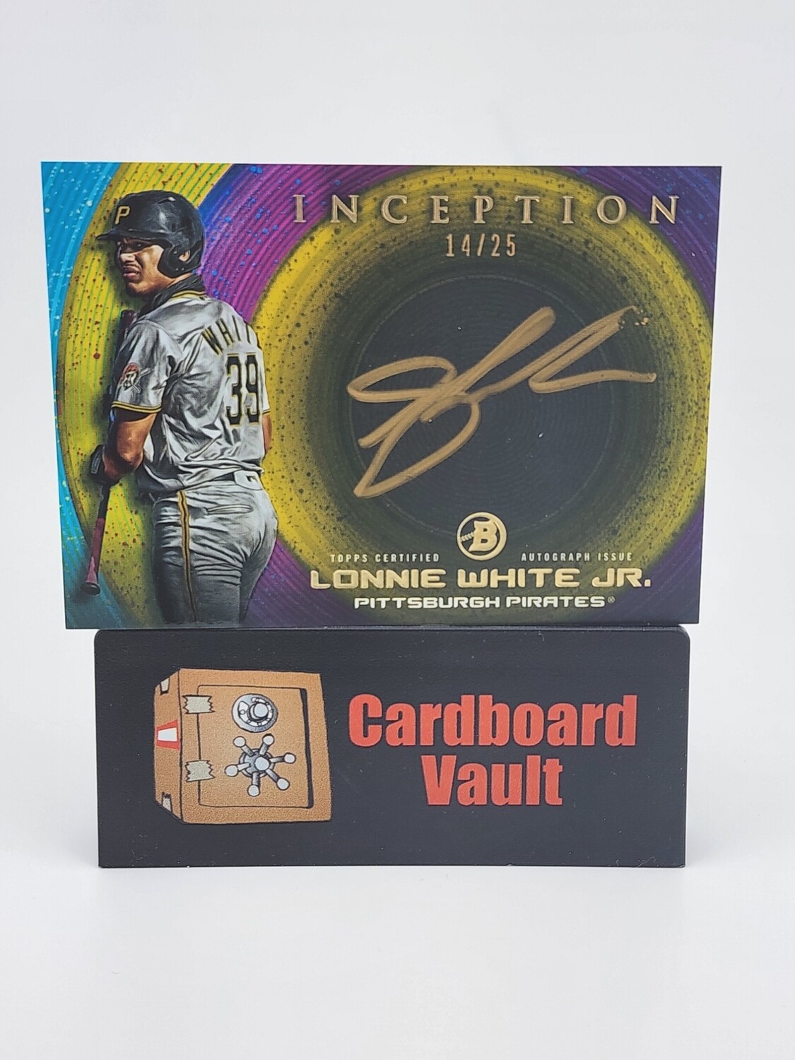 2022 Topps Inception Lonnie White Jr. Silver Signings Auto #ISS-LW 14/25