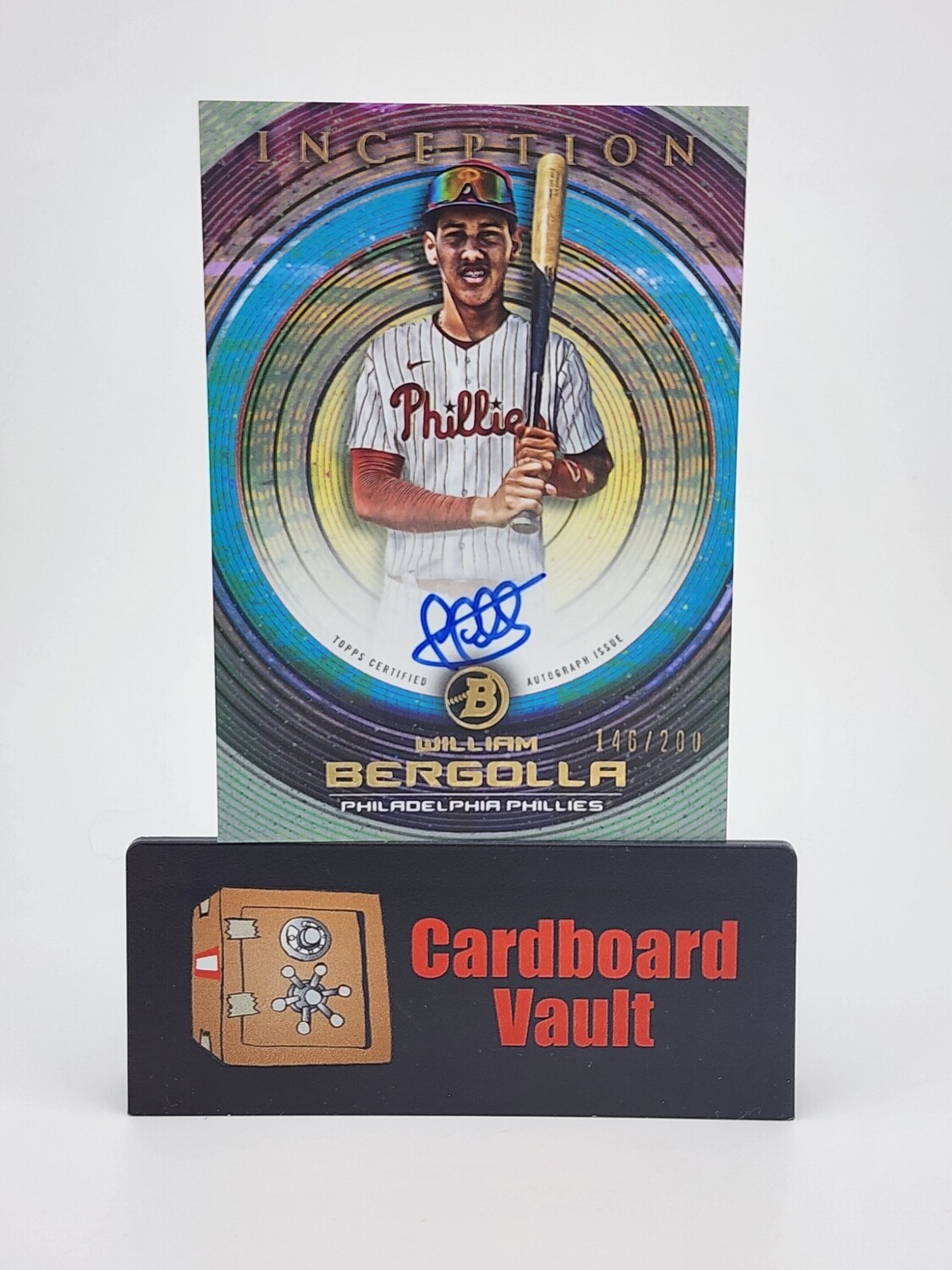 2022 Topps Inception William Bergolla Autograph #PA-WB 146/200