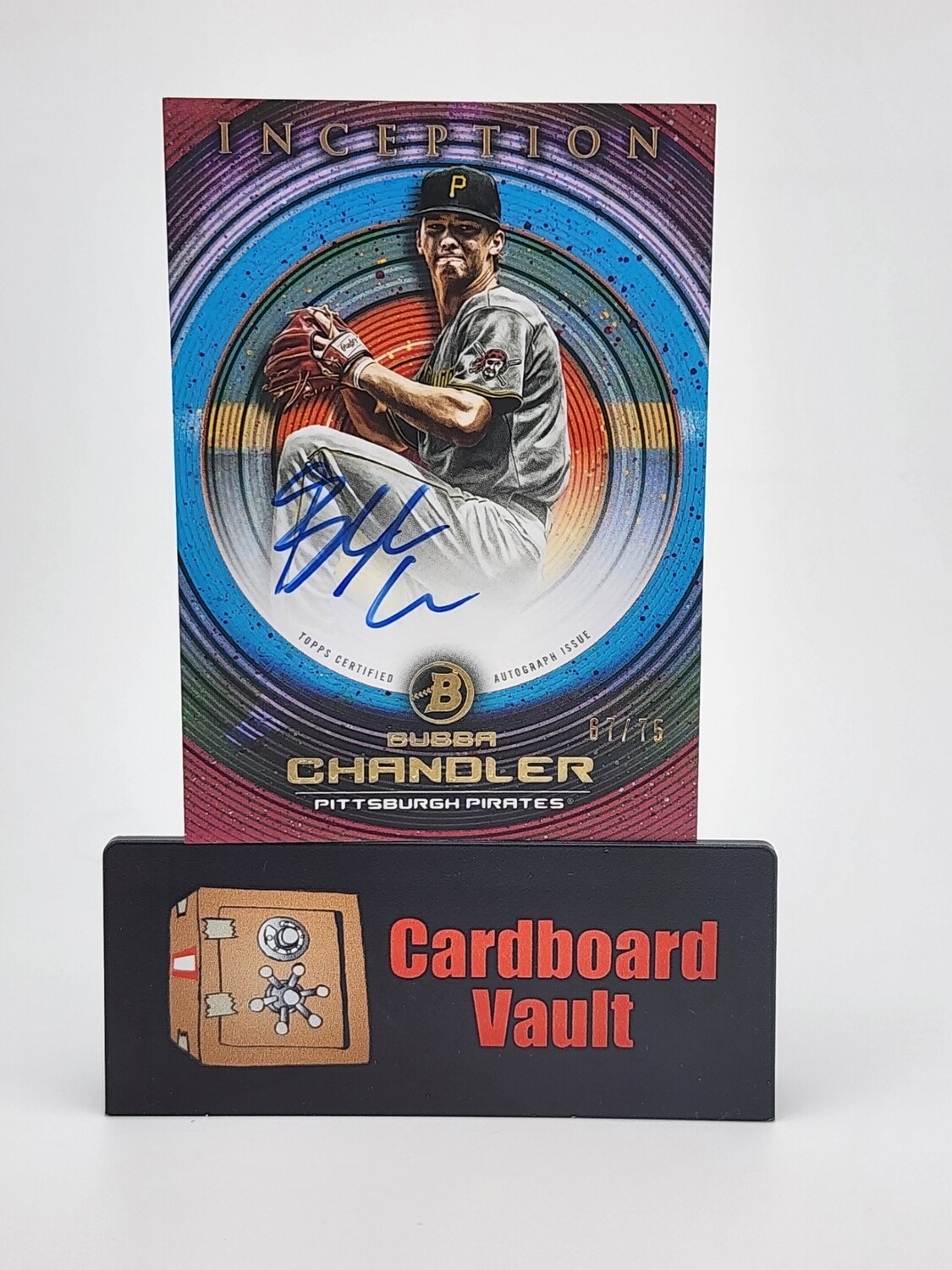 2022 Topps Inception Bubba Chandler Autograph #PA-BC 67/75