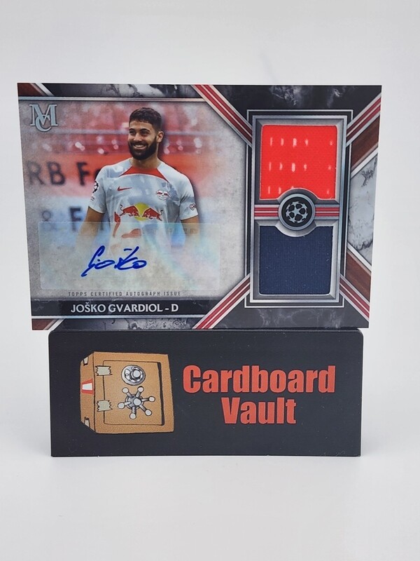 2022/23 Museum Collection Josko Gvardiol Signature Swatches Dual Relic Autograph #SPSJ-JG 027/299