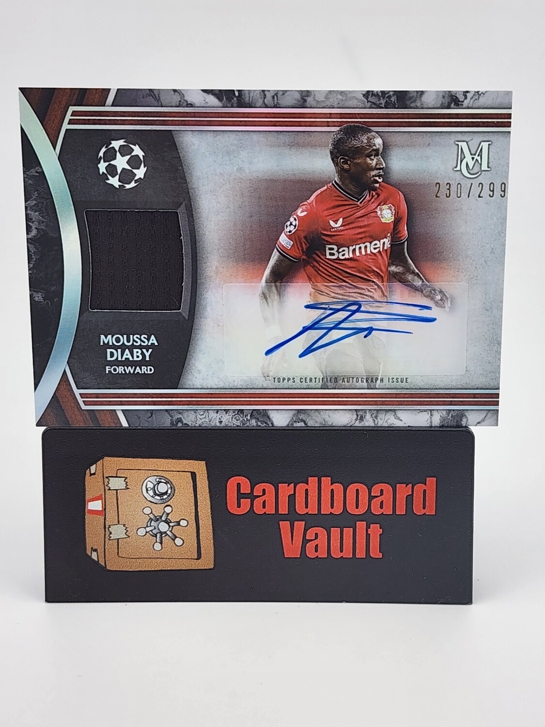 2022/23 Museum Collection Moussa Diaby Autograph Relic  #MAR-MD 230/299