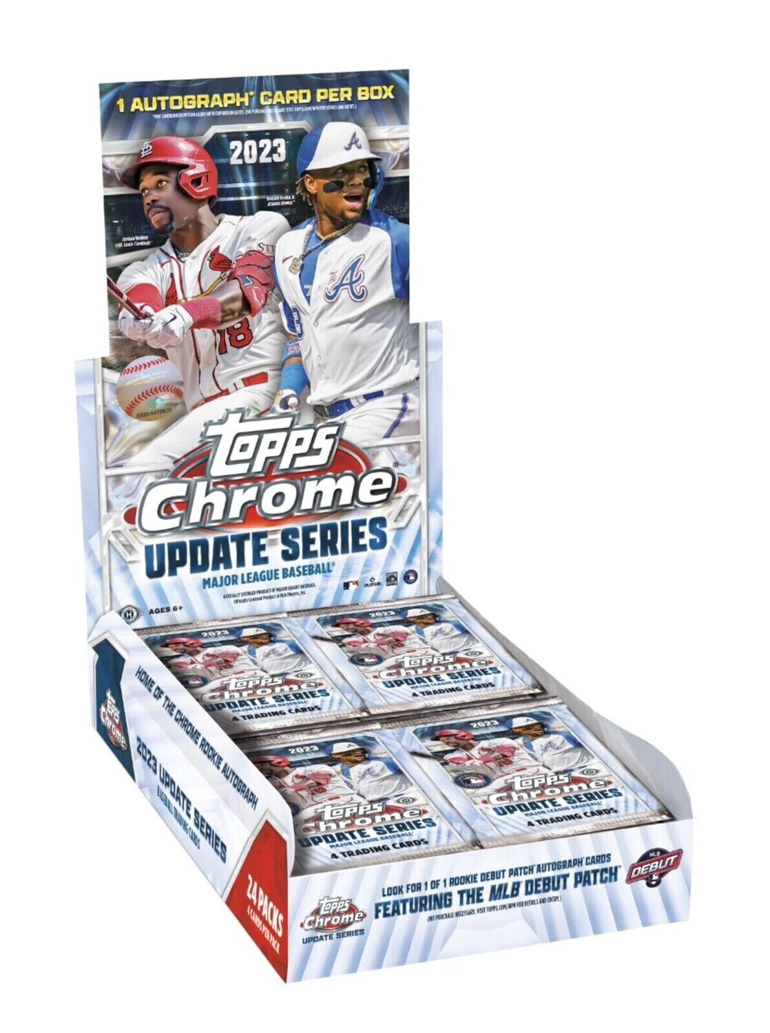 2023 Topps Chrome Update Series Baseball Hobby Box