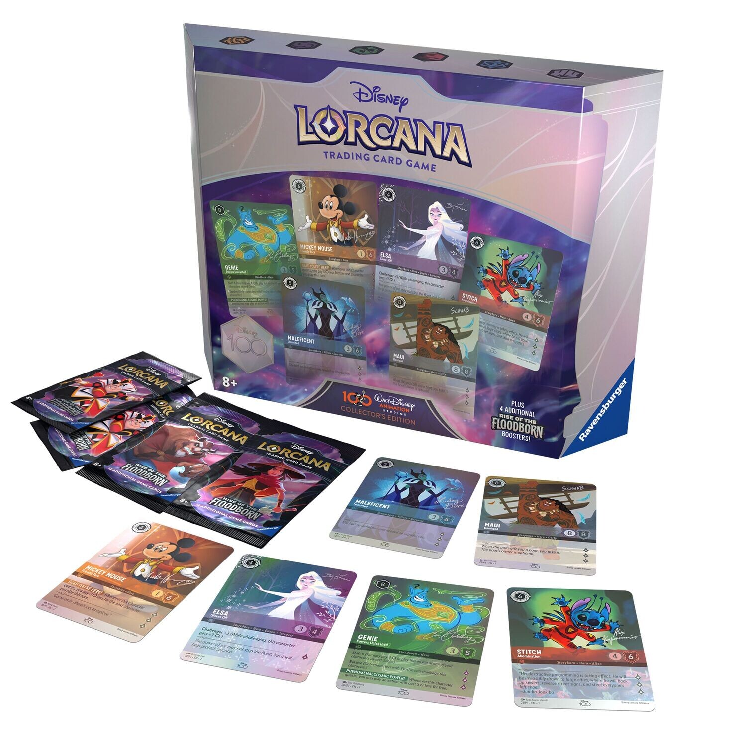 Lorcana TCG: Rise of the Floodborn Disney 100 Collector&#39;s Edition