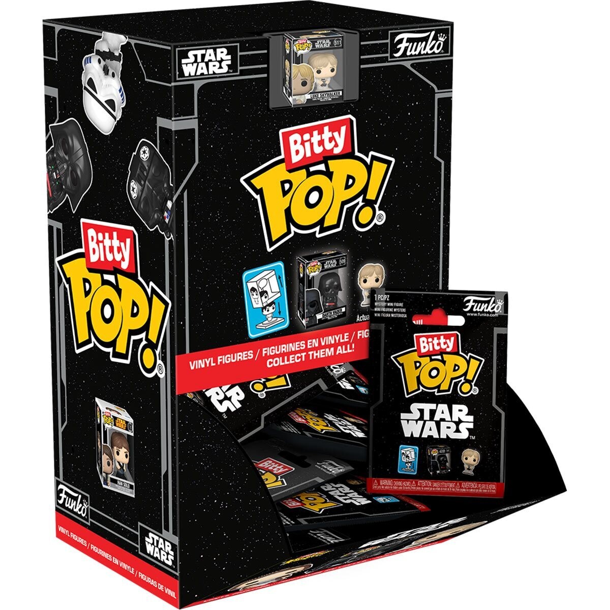 Star Wars Bitty Pop! Mini-Figure Singles(1 Assorted)