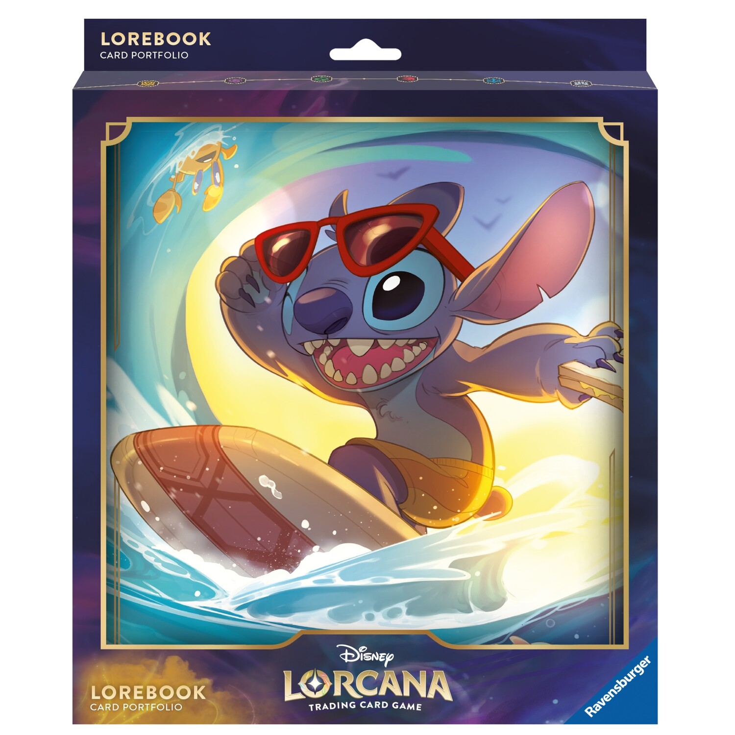 Lorcana Rise of the Floodborn Stitch Lorebook Card Portfolio