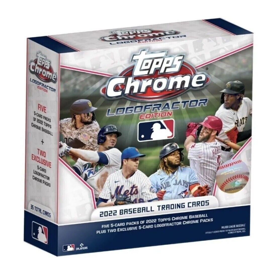 2022 Topps Chrome Logofractor Edition Box