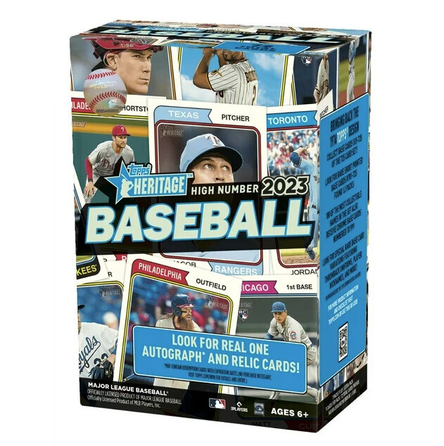 2023 Topps Heritage High Number Baseball Blaster Value Box