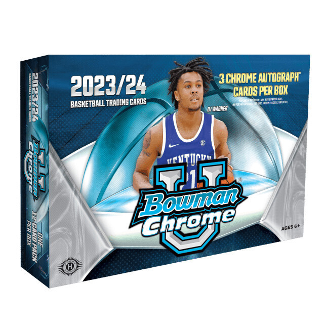 2023-24 Bowman Chrome University Basketball Breakers Delight