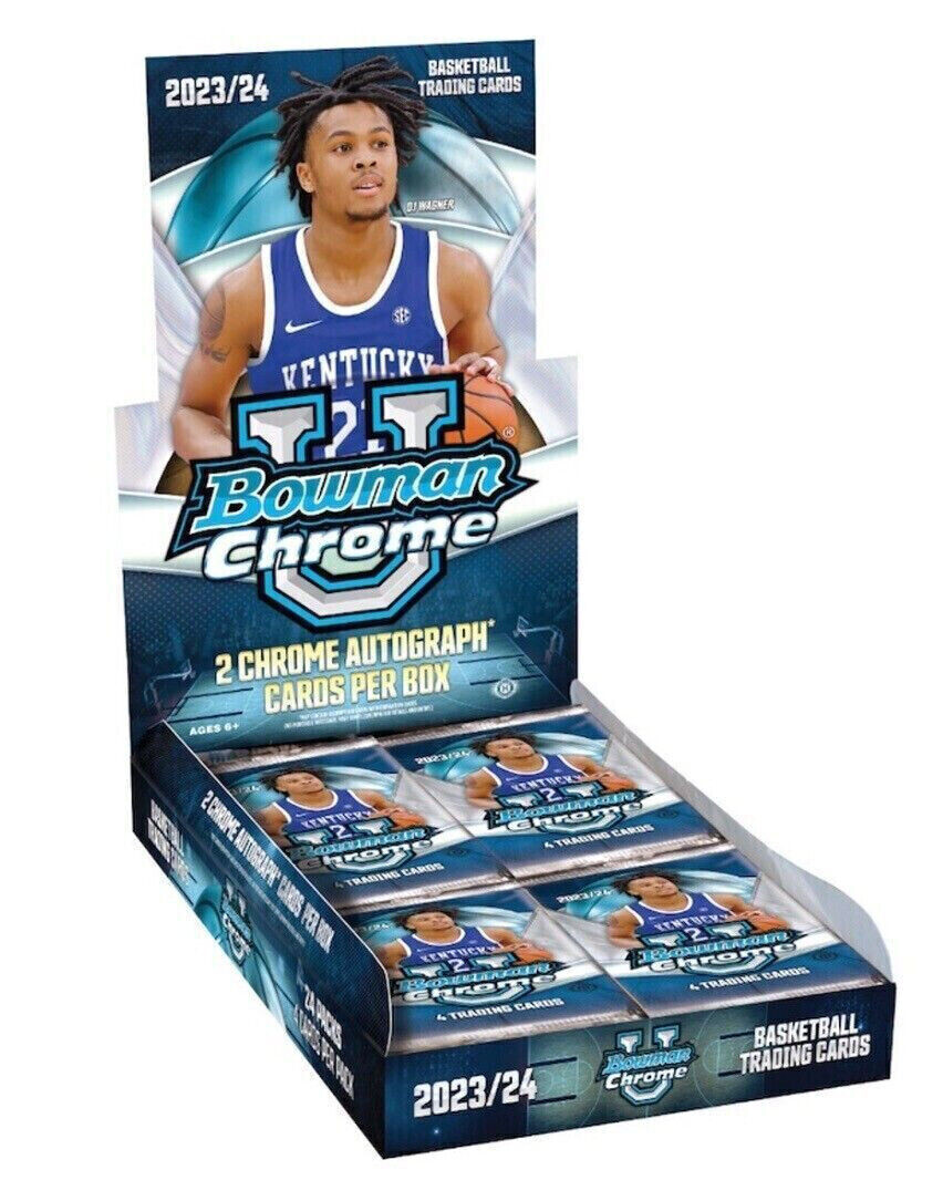 2023-24 Bowman Chrome University Basketball Hobby Box