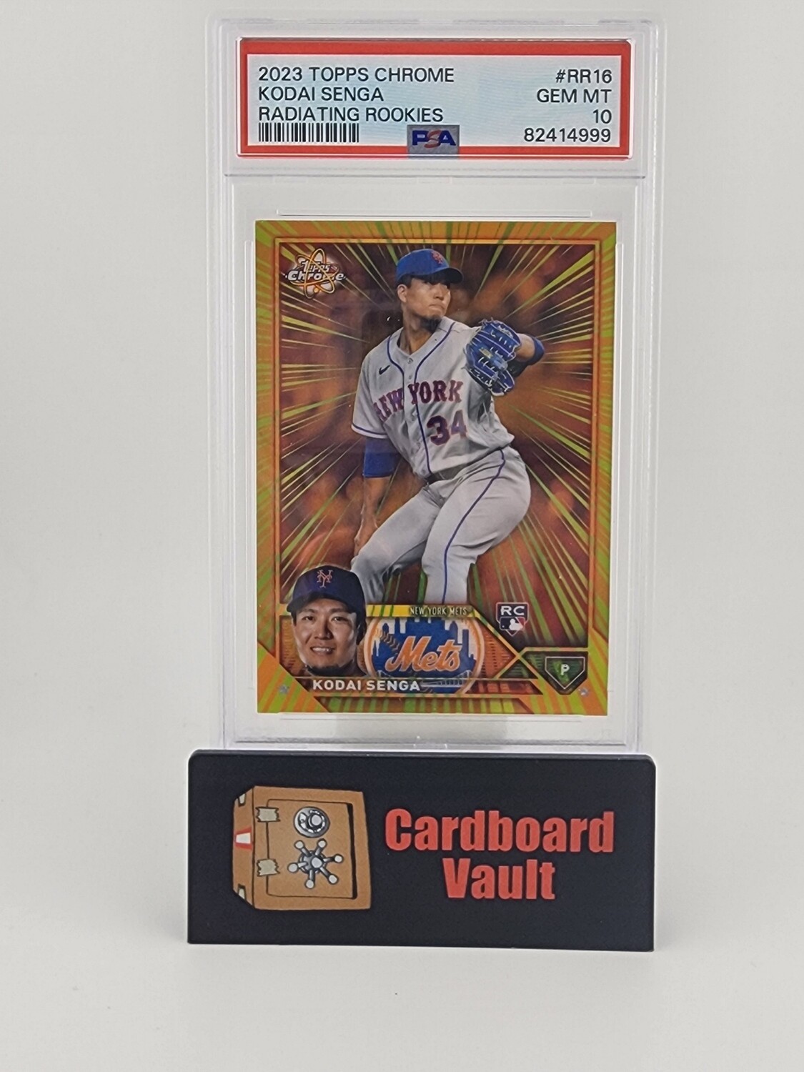 2023 Topps Chrome Kodai Senga Radiating Rookies RR16 PSA 10 82414999