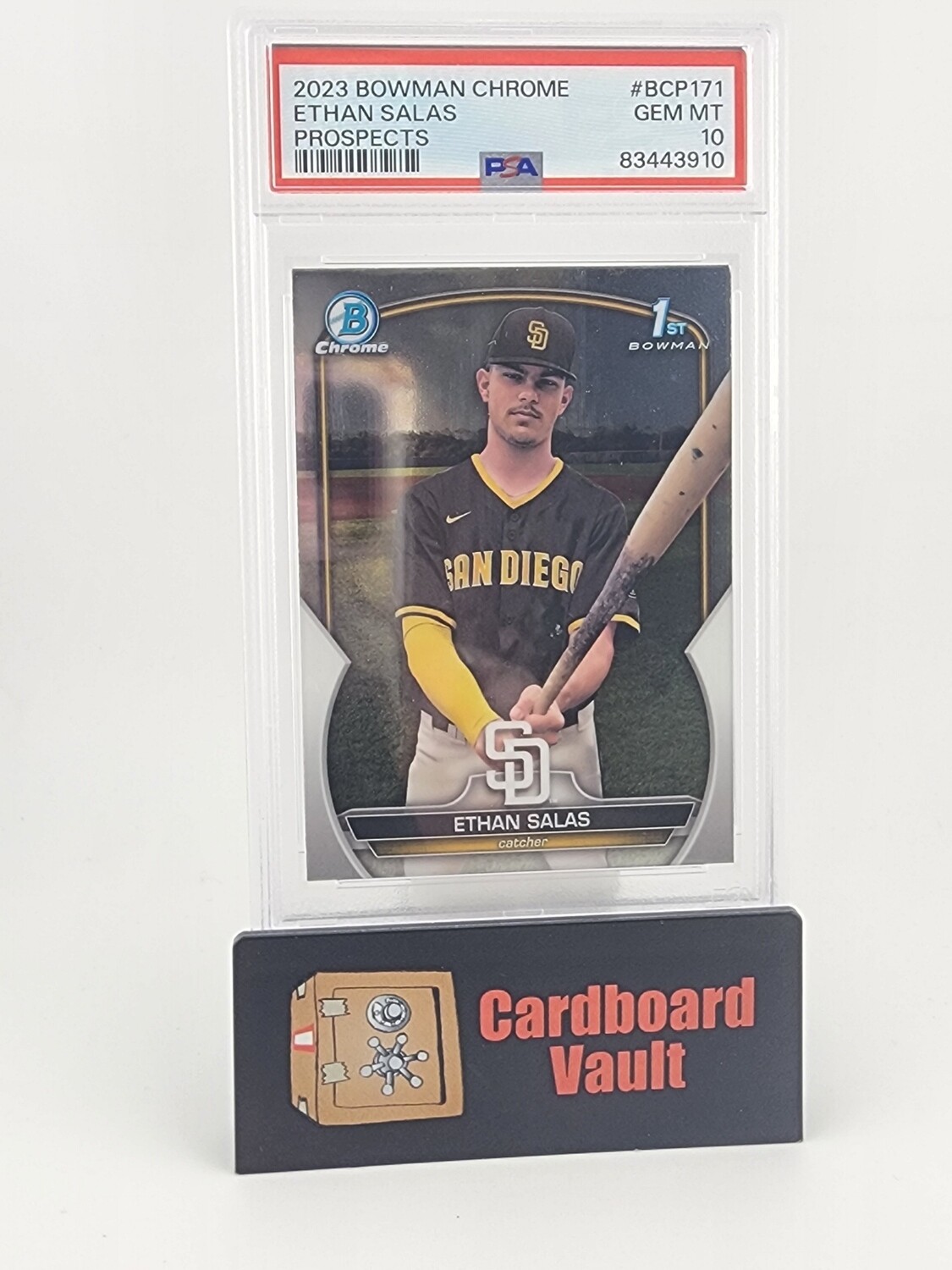 2023 Bowman Chrome Ethan Salas Prospects BCP171 PSA 10 83443910