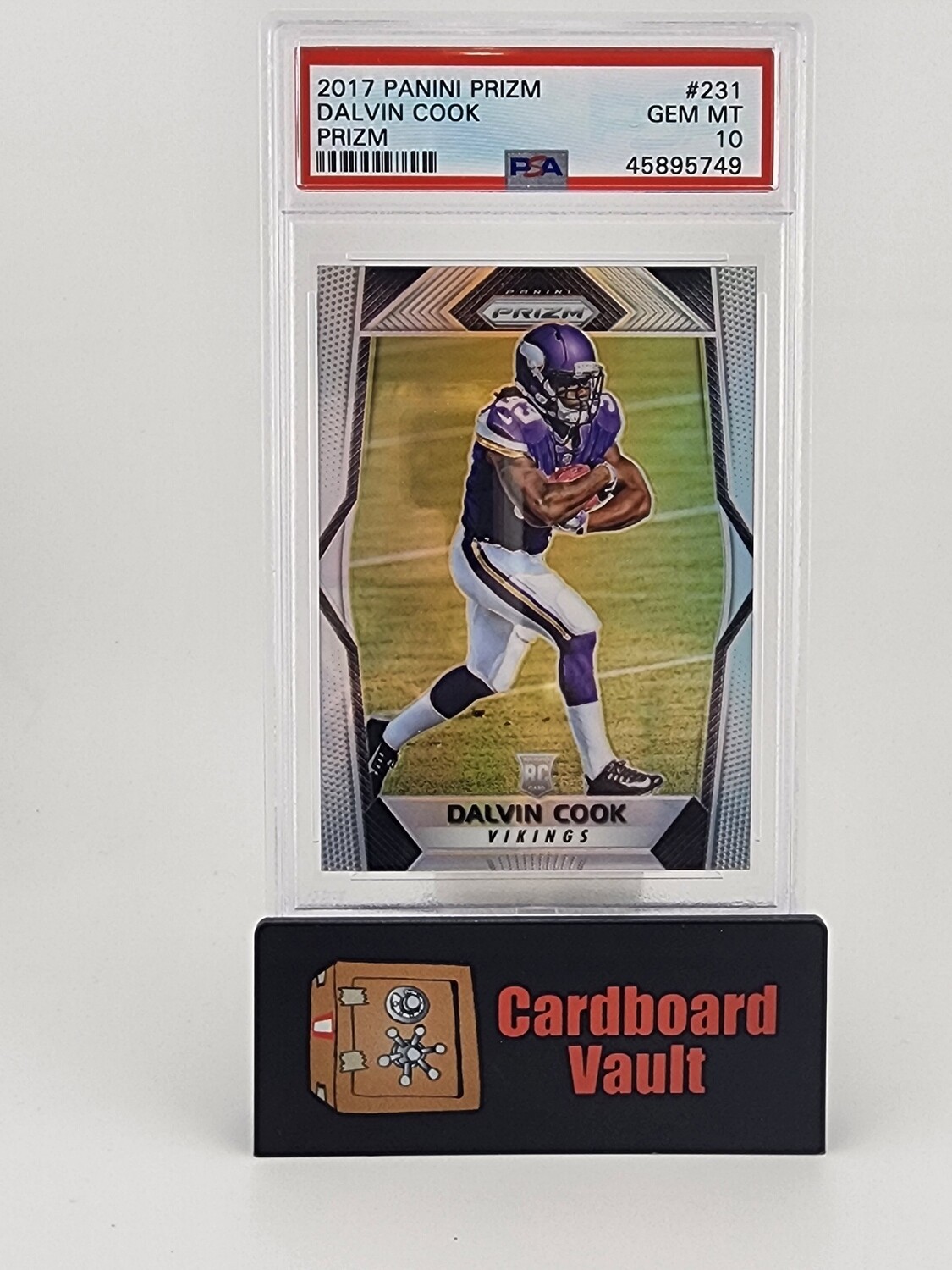 2017 Prizm Dalvin Cook Refractor No.231 PSA 10 45895749